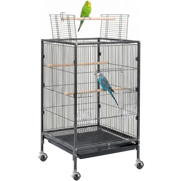 Spacious Steel Bird Cage