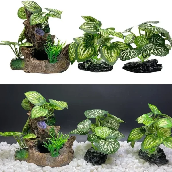 Artificial Aquarium Plants Tank Decorations