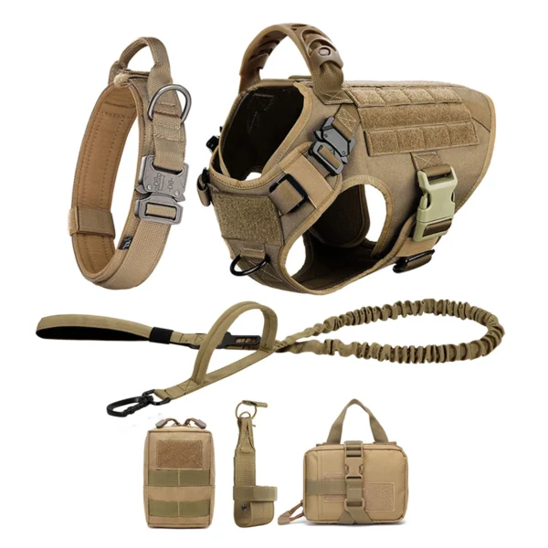 Large Dog Harness Leash Training Set