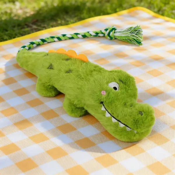 Durable Crocodile Chew Toy Dogs